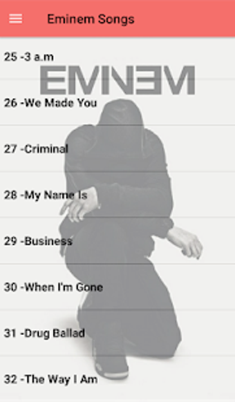 Imagen 0 para Eminem Songs Offline(50 s…