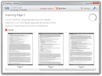 Imagen 1 para ClickScan