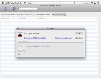 Image 0 for APKF MAC Product Key Find…