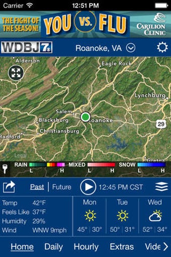 Image 0 for WDBJ7 Weather & Traffic