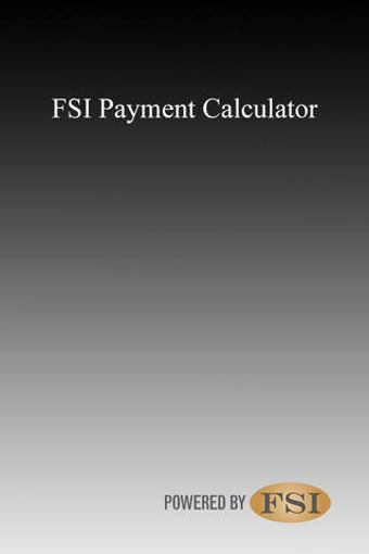 Image 0 for FSI Payment Calculator