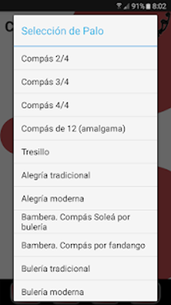 Imagen 1 para Flamenco rhythms. Metrono…