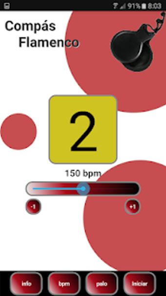 Imagen 0 para Flamenco rhythms. Metrono…