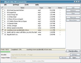 Image 0 for Xilisoft OGG MP3 Converte…