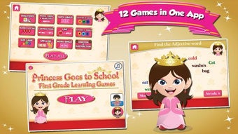 Imagen 2 para Princess First Grade Game…