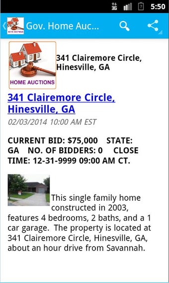 Image 1 for Gov. Real Estate Auction …