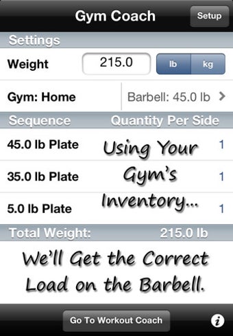 Image 3 for Gym Coach - Barbell Plate…