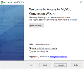 Image 1 for Access to MySQL