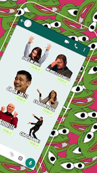 Imagen 1 para Memes con Frases Stickers…