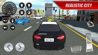 Image 1 for Real Police Car Driving v…