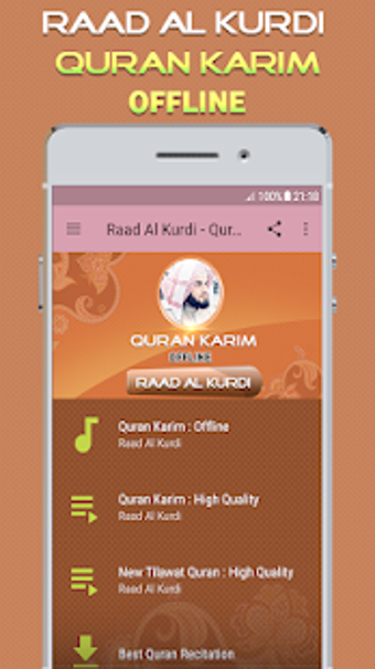 Image 2 for Raad Al kurdi Quran Mp3 O…