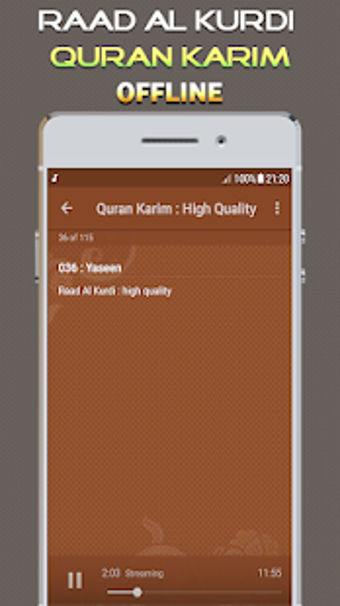 Image 1 for Raad Al kurdi Quran Mp3 O…