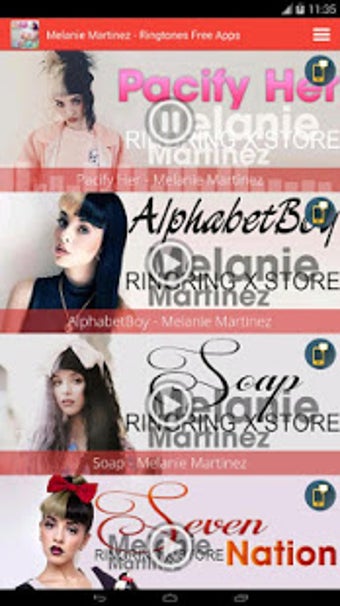 Imagen 1 para Melanie Martinez - Ringto…