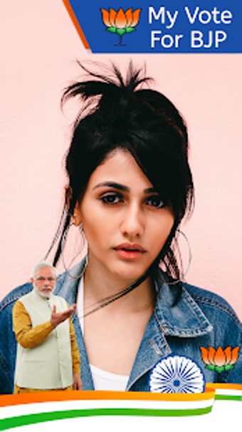 Image 1 for BJP DP Maker - I Support …
