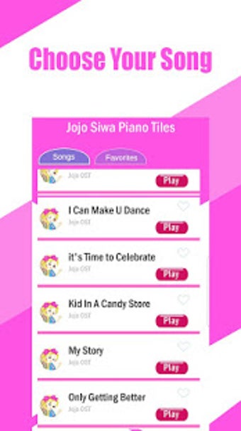 Imagen 1 para Jojo Piano Tiles Siwa
