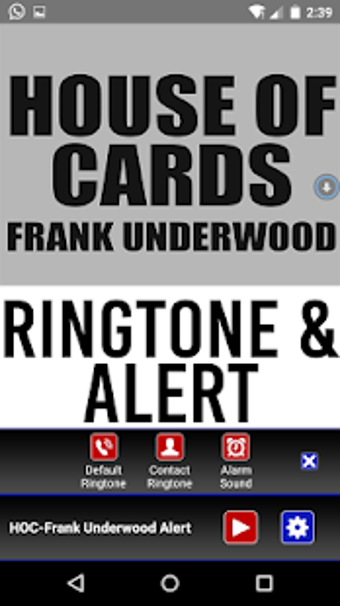 Image 1 for House of Cards Frank Unde…