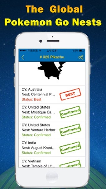 Image 0 for Nest Finder for Pokemon G…