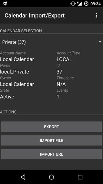 Image 1 for Calendar Import - Export …