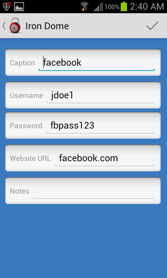 Imagen 0 para Iron Dome Password Manage…