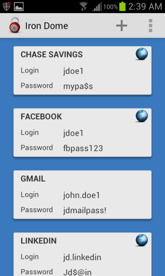 Image 0 for Iron Dome Password Manage…