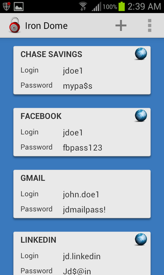 Imagen 2 para Iron Dome Password Manage…
