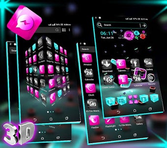 Image 2 for 3D Icon Launcher Theme