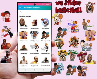 Image 1 for WAStickerApps Basketball …