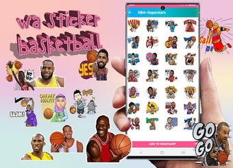Image 2 for WAStickerApps Basketball …