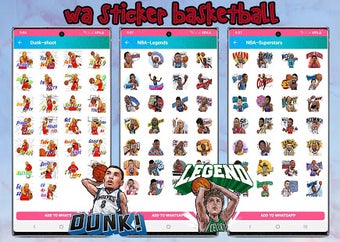 Image 0 for WAStickerApps Basketball …