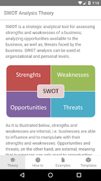 Image 1 for SWOT Analysis Assignment