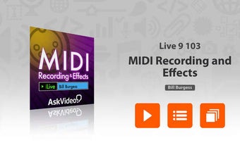 Imagen 0 para AV for Live 9 103 - MIDI …