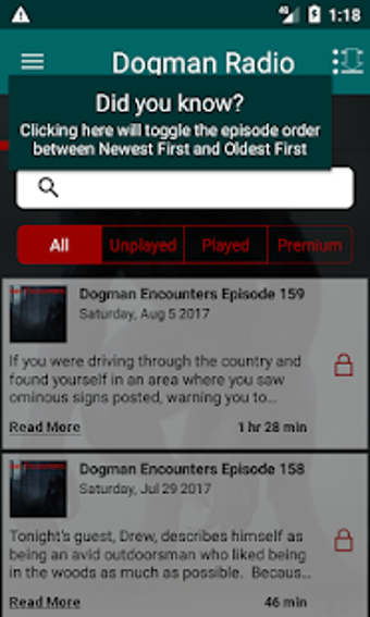 Image 0 for Dogman Encounters Radio