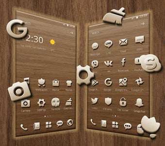 Image 3 for Wood Grain Tree Themes