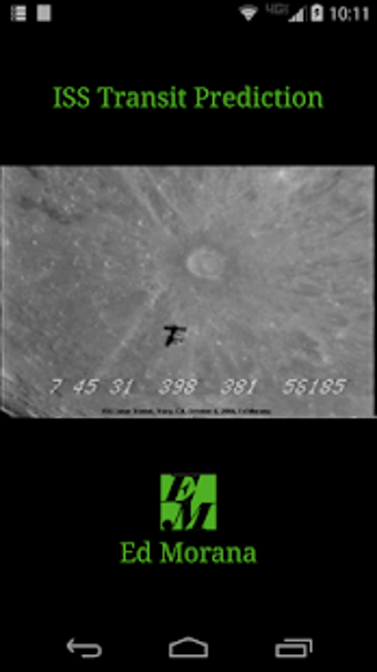 Imagen 1 para ISS Transit Prediction Pr…