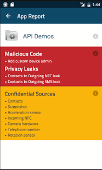 Image 2 for Androlyzer - Privacy Scan…