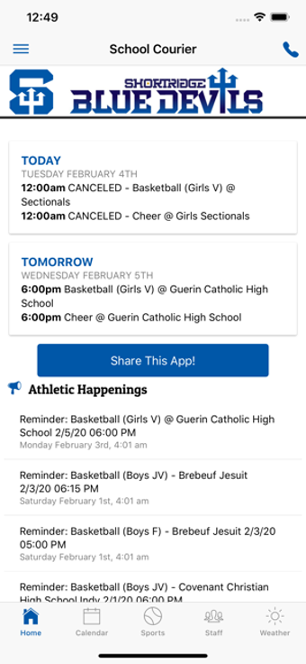 Image 1 for Shortridge Athletics - In…