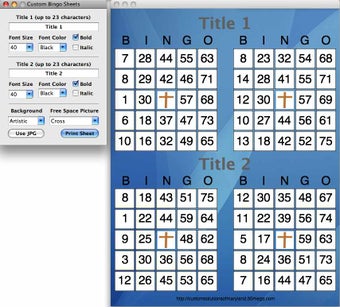 Image 0 for Custom Bingo Sheets