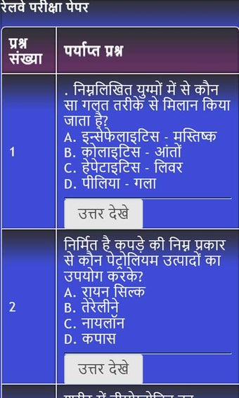 Image 2 for Railway Exam GK in Hindi …