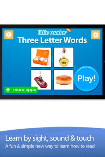 Imagen 0 para Little Reader 3 Letter Wo…