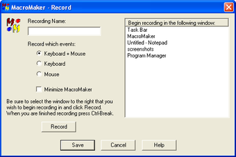 Image 0 for MacroMaker