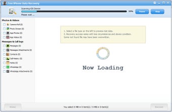 Image 1 for Free iPhone Data Recovery