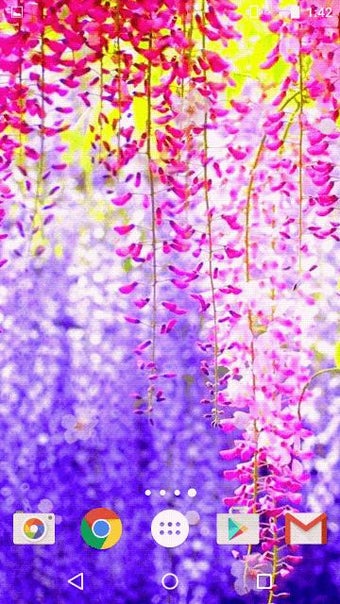 Imagen 1 para Flowers Live Wallpaper