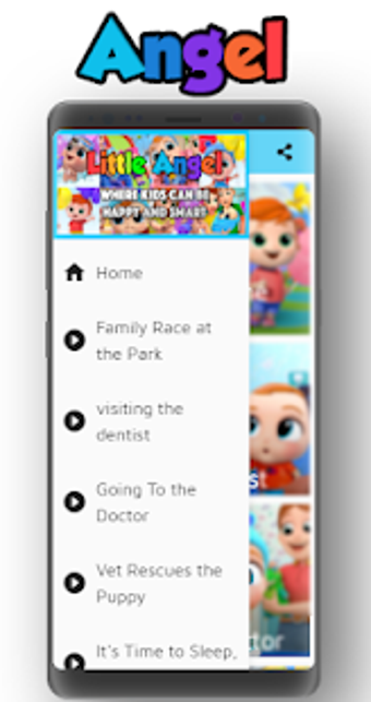 Imagen 2 para Little Angel Nursery Rhym…