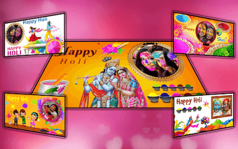 Image 2 for Holi Photo Frame 2018