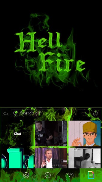 Image 3 for Hell Fire Kika Keyboard T…
