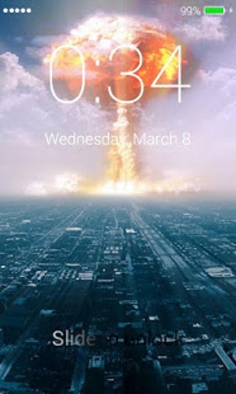 Image 0 for Nuclear Bomb Lock Screen