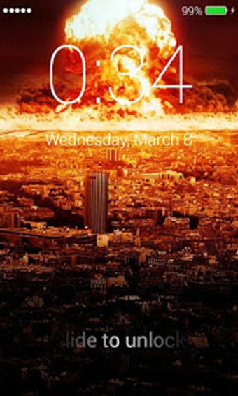 Image 2 for Nuclear Bomb Lock Screen