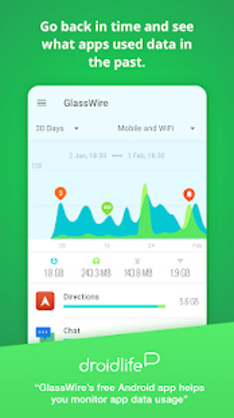 Image 1 for GlassWire Data Usage Moni…