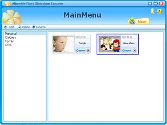 Image 0 for AlbumMe Flash Slideshow E…