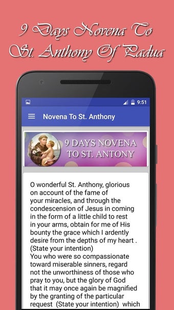 Image 0 for St Anthony Novena Prayers